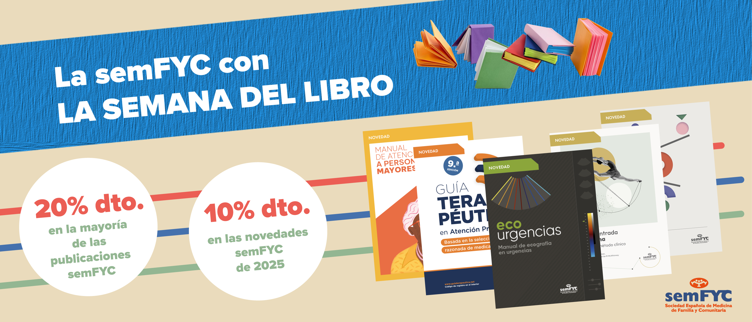 La Semana del Libro de la semFYC: descuentos exclusivos y una apuesta por la lectura basada en la última evidencia científica